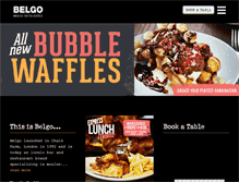 Tablet Screenshot of belgo.com