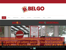 Tablet Screenshot of belgo.it